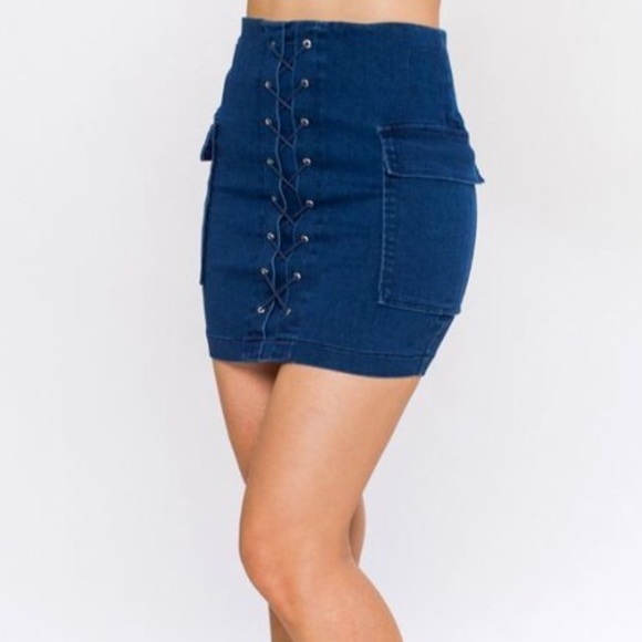 Francine Denim Skirt - Picture 5 of 8